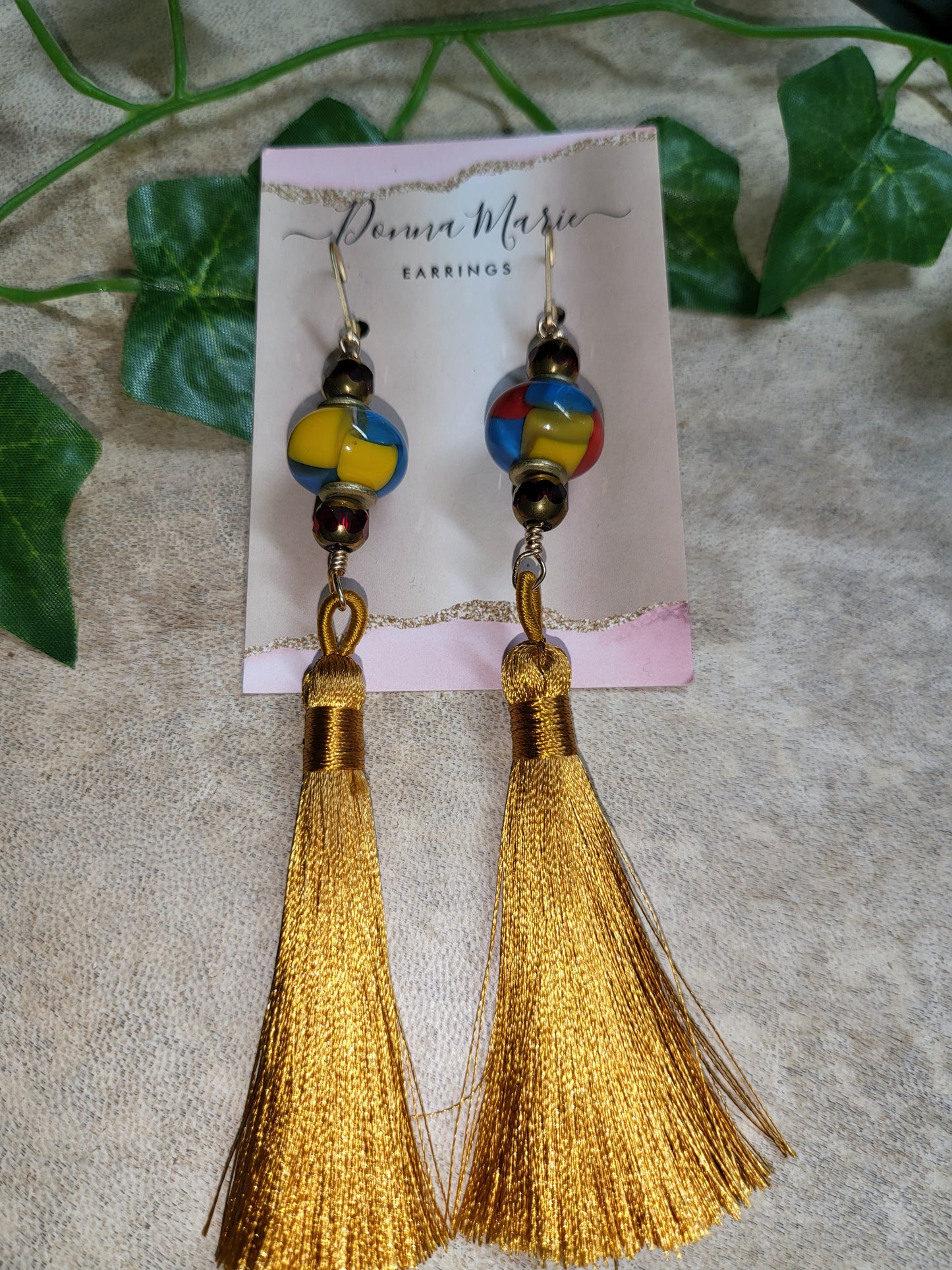 Rainbow Tassel Earrings