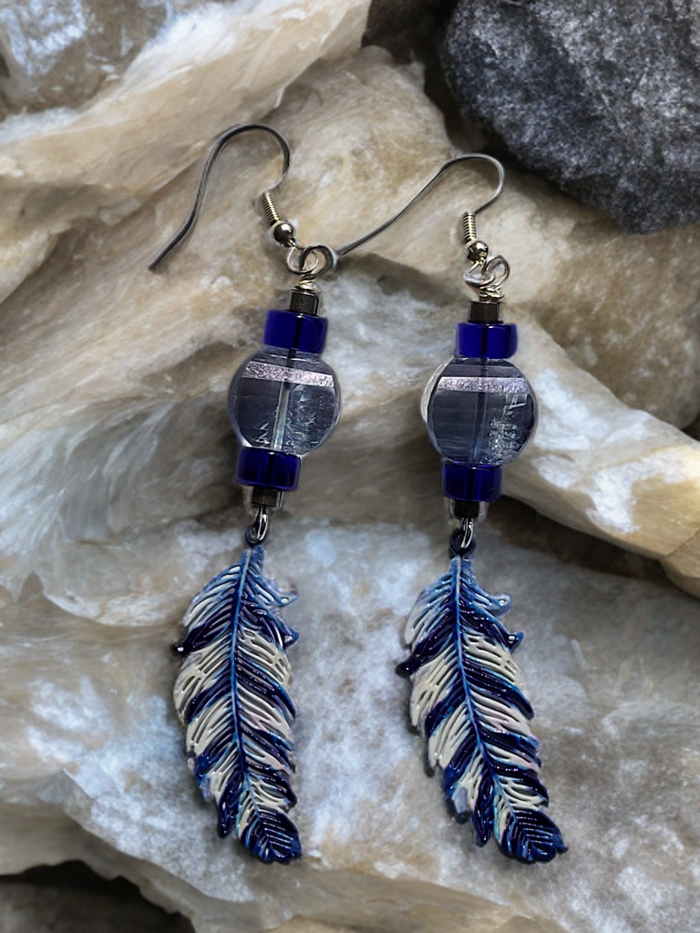 Blue Feathers