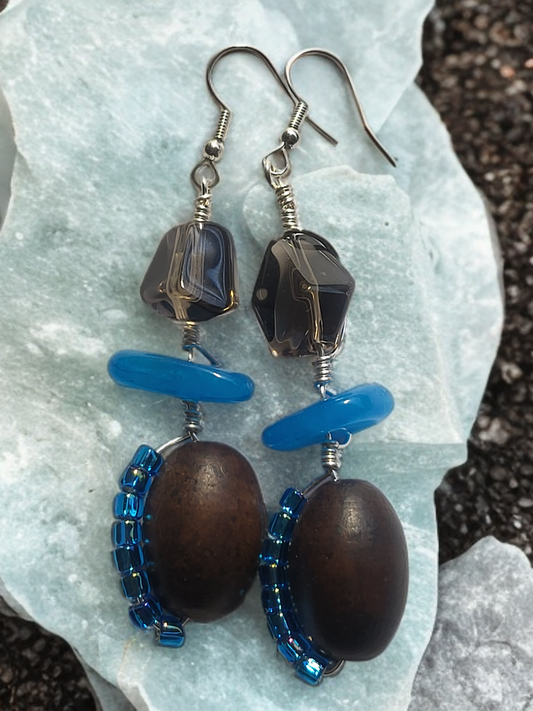 Smoky Quartz Earrings