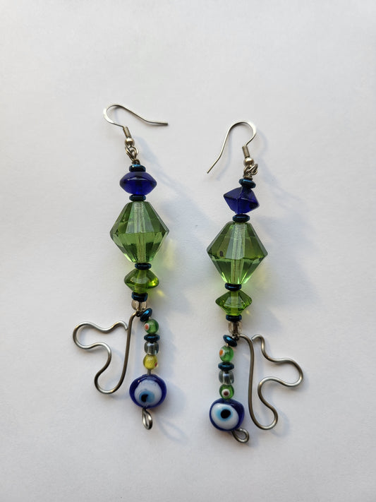 Glass Evil Eye Drops
