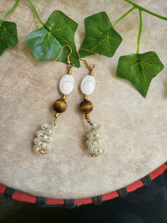 African Pearl Twist Drops