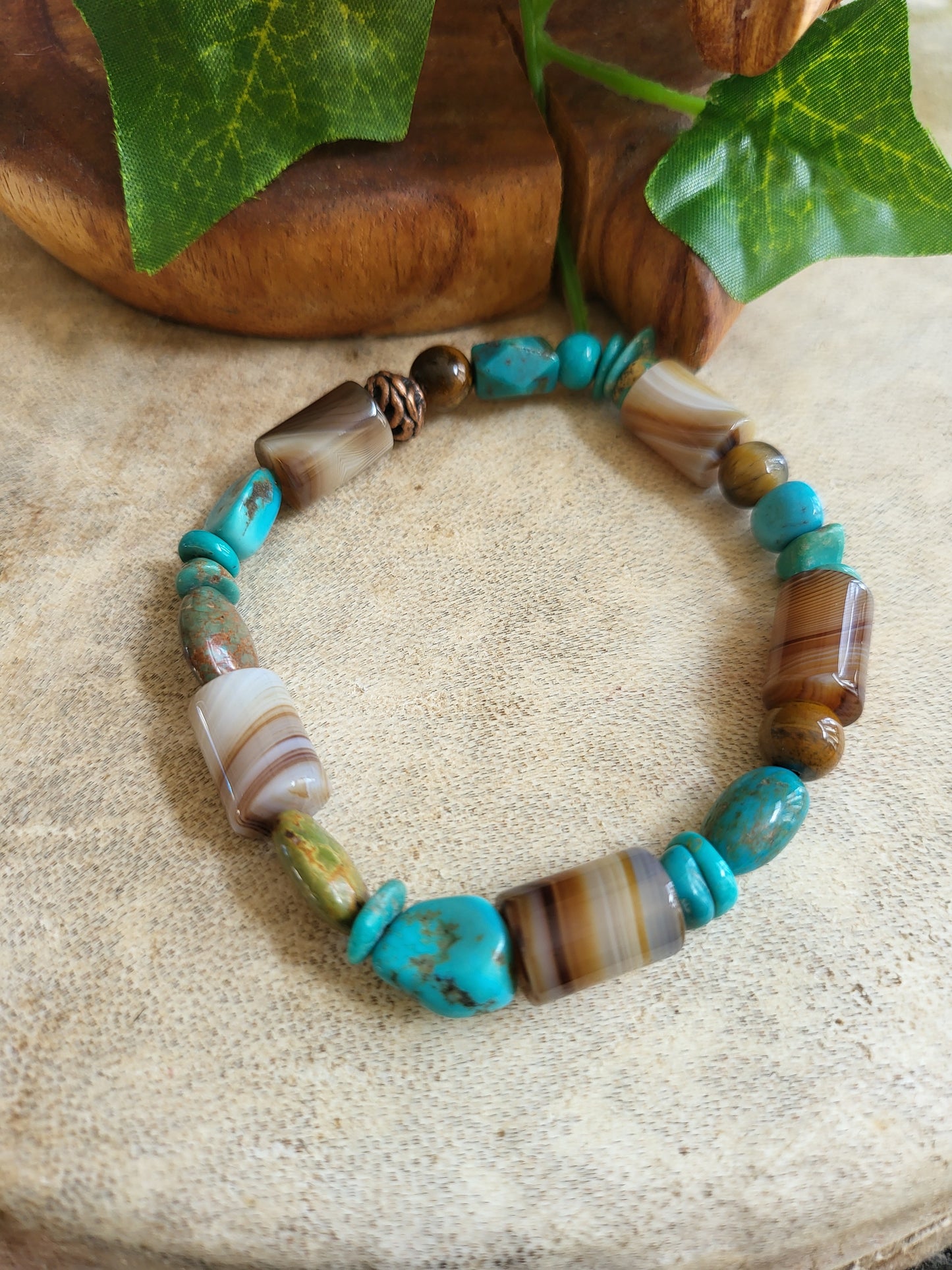 Turquoise Agate Bracelet