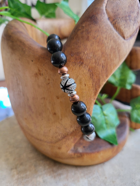 Basketball Shungite Bracelet